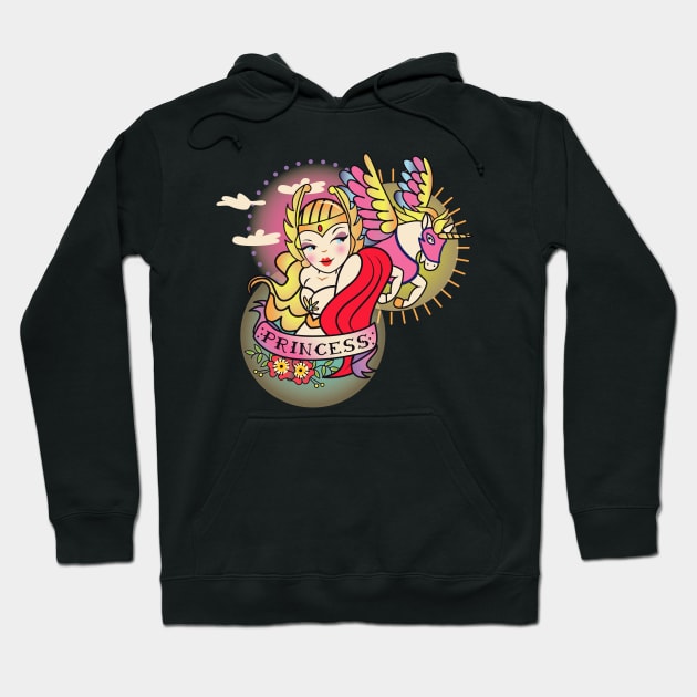 Tattoo She ra Princess Hoodie by LADYLOVE